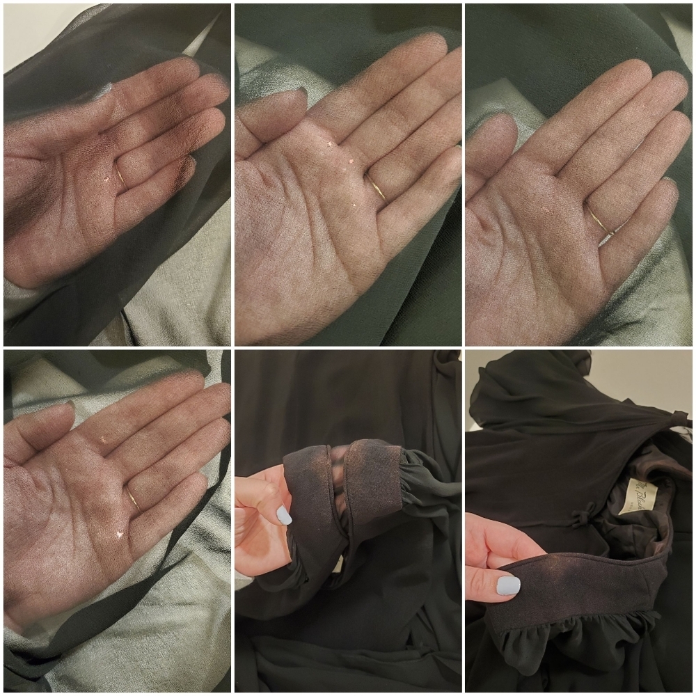 ✨️Host Pick✨️ VINTAGE 1950's Mr. Blackwell Black Cocktail Dress - Picture 7 of 8